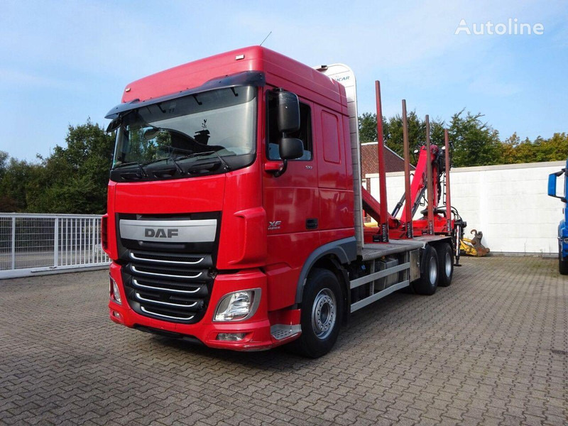 DAF XF 510 6x4 Crane EPSILON M120Z - Tømmerbil, Lastbil med kran: billede 2 DAF XF 510 6x4 Crane EPSILON M120Z - Tømmerbil, Lastbil med kran: billede 2