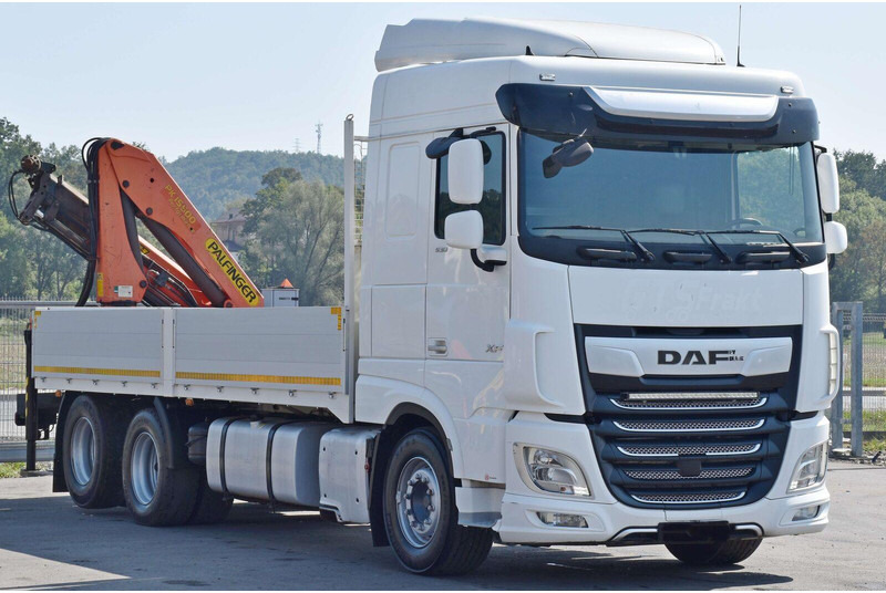 DAF XF 530 Pritsche 6,30 m + PK 15500 * TOPZUSTAND - Lastbil med lad, Lastbil med kran: billede 3 DAF XF 530 Pritsche 6,30 m + PK 15500 * TOPZUSTAND - Lastbil med lad, Lastbil med kran: billede 3