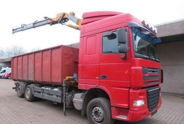 DAF XF105.410 6x2 Container + Crane - Liftdumper lastbil: billede 5 DAF XF105.410 6x2 Container + Crane - Liftdumper lastbil: billede 5