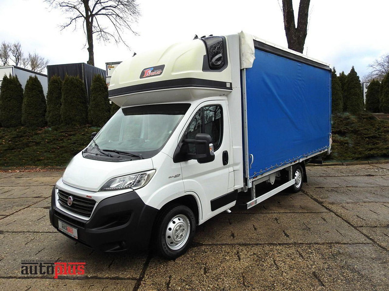 Fiat DUCATO PLANDEKA WINDA 9 PALET WEBASTO TEMPOMAT KLIMATYZACJA LEDY - Varebil med presenning: billede 1 Fiat DUCATO PLANDEKA WINDA 9 PALET WEBASTO TEMPOMAT KLIMATYZACJA LEDY - Varebil med presenning: billede 1