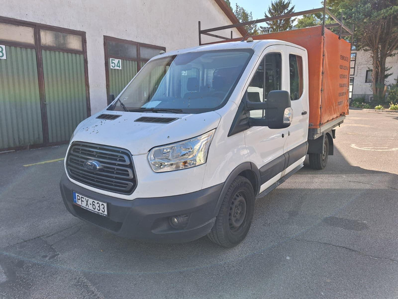 Ford Transit - Doka Pritsche + Plane - Varebil med presenning, Mandskabsbil: billede 1 Ford Transit - Doka Pritsche + Plane - Varebil med presenning, Mandskabsbil: billede 1