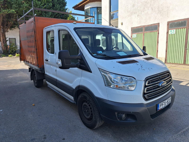 Ford Transit - Doka Pritsche + Plane - Varebil med presenning, Mandskabsbil: billede 3 Ford Transit - Doka Pritsche + Plane - Varebil med presenning, Mandskabsbil: billede 3