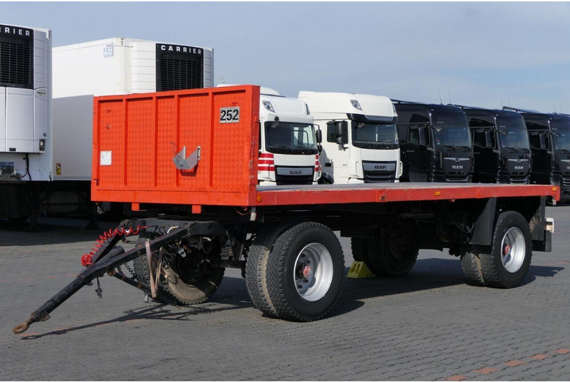 Fruehauf CODER / PRZYCZEPA DO BUDOWLANKI / Długość : 6 M / waga: 3900 kg - Ladtrailer: billede 2 Fruehauf CODER / PRZYCZEPA DO BUDOWLANKI / Długość : 6 M / waga: 3900 kg - Ladtrailer: billede 2