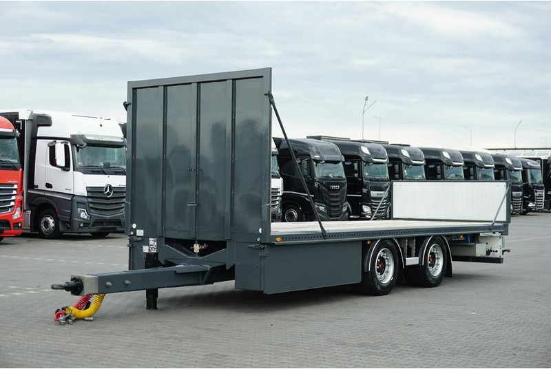 Fruehauf TANDEM / PLATFORMA / DŁ. 7,3 M - Ladtrailer: billede 1 Fruehauf TANDEM / PLATFORMA / DŁ. 7,3 M - Ladtrailer: billede 1