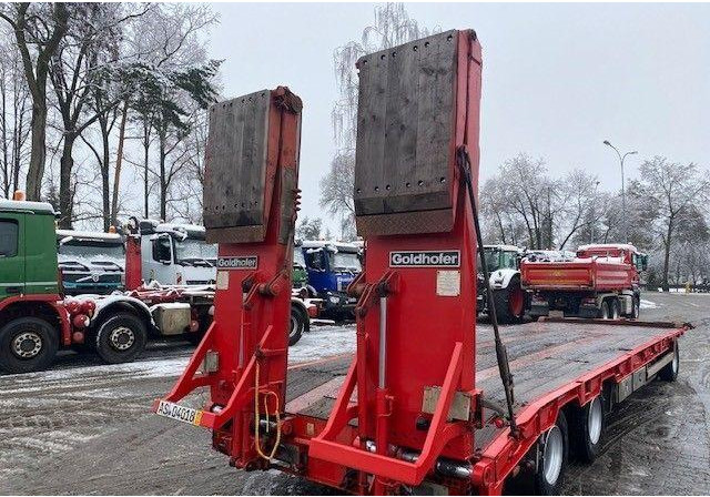 Goldhofer TUP3-24/80 - Nedbygget platform påhængsvogn: billede 4 Goldhofer TUP3-24/80 - Nedbygget platform påhængsvogn: billede 4