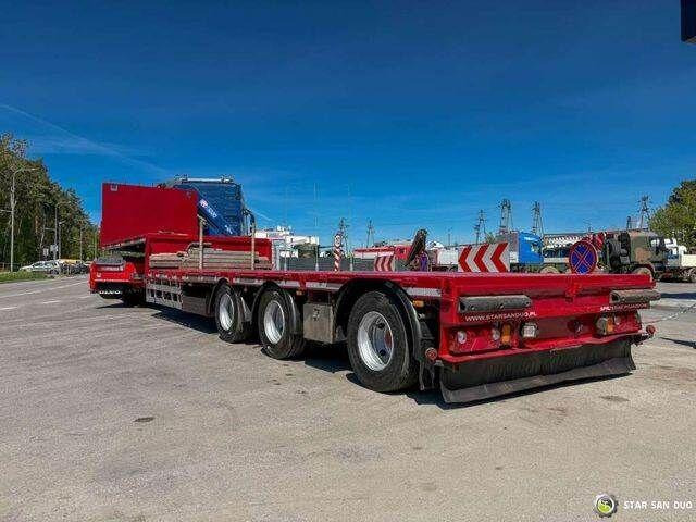 HRD Semitrailer Low Loader NRD NTS 3 Axle Tieflader - Nedbygget platform påhængsvogn: billede 2 HRD Semitrailer Low Loader NRD NTS 3 Axle Tieflader - Nedbygget platform påhængsvogn: billede 2