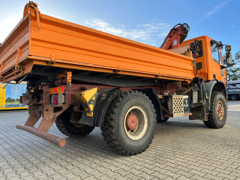 Iveco 140 E 24 4x4 + Atlas AK 65.2 A1 - Tipvogn lastbil, Lastbil med kran: billede 4 Iveco 140 E 24 4x4 + Atlas AK 65.2 A1 - Tipvogn lastbil, Lastbil med kran: billede 4