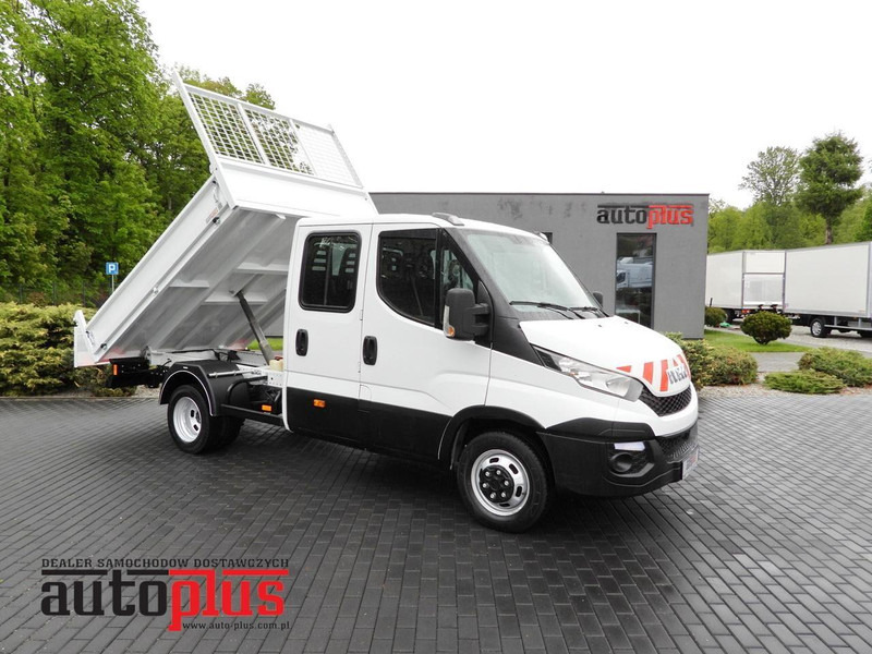 Iveco DAILY 35C13 WYWROTKA PODWÓJNA KABINA DOKA 7 MIEJSC TEMPOMAT BLIŹ - Ladbil med tip, Mandskabsbil: billede 1 Iveco DAILY 35C13 WYWROTKA PODWÓJNA KABINA DOKA 7 MIEJSC TEMPOMAT BLIŹ - Ladbil med tip, Mandskabsbil: billede 1