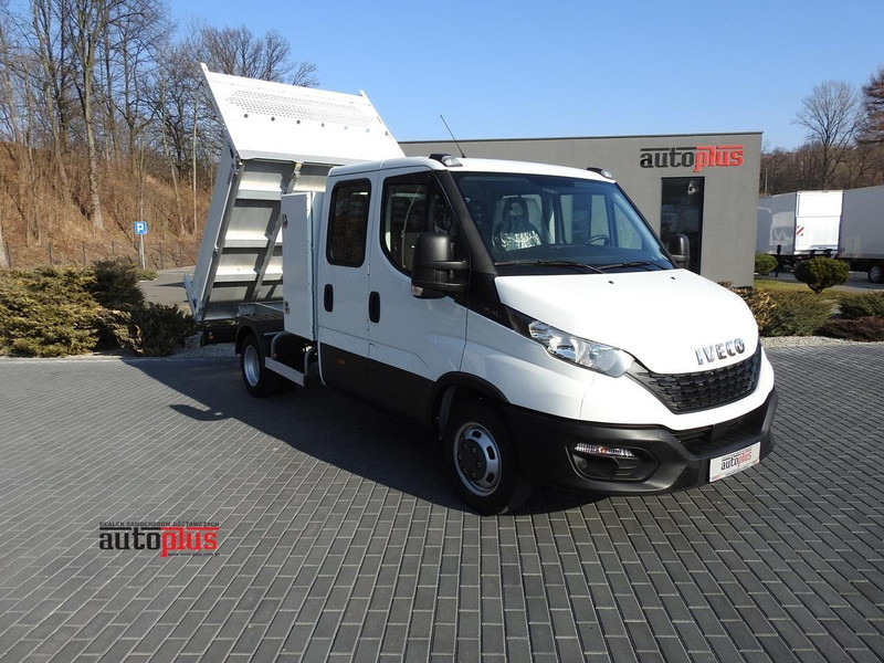 Iveco DAILY 35C14 WYWROTKA PODWÓJNA KABINA DOKA 6 MIEJSC TEMPOMAT KLIM - Ladbil med tip, Mandskabsbil: billede 1 Iveco DAILY 35C14 WYWROTKA PODWÓJNA KABINA DOKA 6 MIEJSC TEMPOMAT KLIM - Ladbil med tip, Mandskabsbil: billede 1