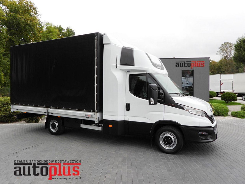 Iveco DAILY 35S18 PLANDEKA 10 PALET WEBASTO TEMPOMAT PNEUMATYKA KLIMAT - Varebil med presenning: billede 1 Iveco DAILY 35S18 PLANDEKA 10 PALET WEBASTO TEMPOMAT PNEUMATYKA KLIMAT - Varebil med presenning: billede 1