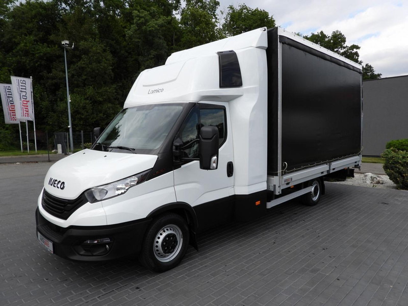 Iveco DAILY 35S18 PLANDEKA WINDA 10 PALET WEBASTO TEMPOMAT PNEUMATYKA - Varebil med presenning: billede 5 Iveco DAILY 35S18 PLANDEKA WINDA 10 PALET WEBASTO TEMPOMAT PNEUMATYKA - Varebil med presenning: billede 5