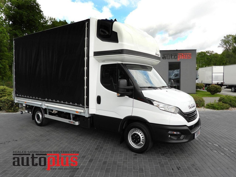Iveco DAILY 35S18 PLANDEKA WINDA 8 PALET WEBASTO TEMPOMAT KLIMATYZACJA - Varebil med presenning: billede 1 Iveco DAILY 35S18 PLANDEKA WINDA 8 PALET WEBASTO TEMPOMAT KLIMATYZACJA - Varebil med presenning: billede 1