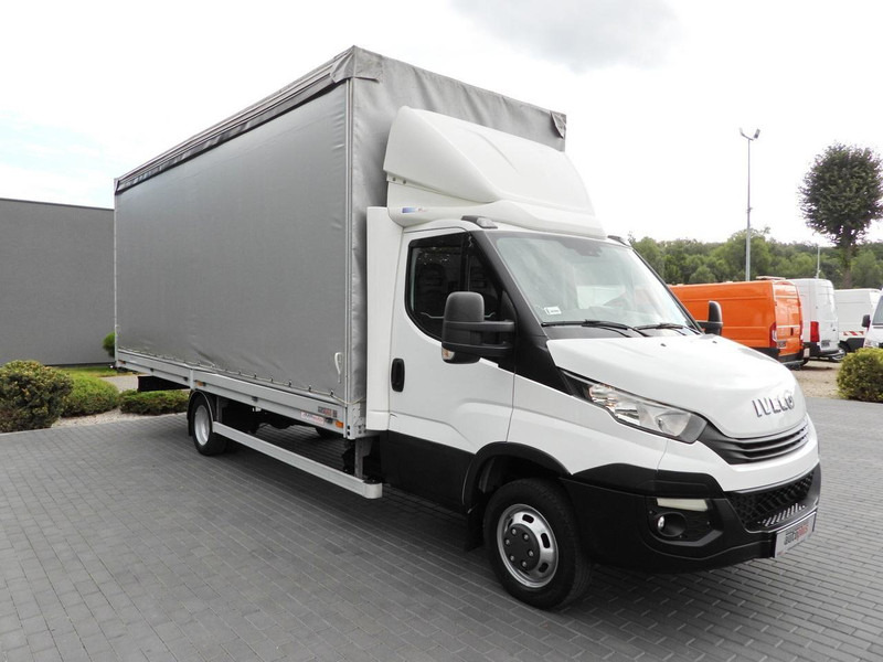 Iveco DAILY 50C15 PLANDEKA 12 PALET TEMPOMAT BLIŹNIACZE KOŁA KLIMATYZA - Varebil med presenning: billede 4 Iveco DAILY 50C15 PLANDEKA 12 PALET TEMPOMAT BLIŹNIACZE KOŁA KLIMATYZA - Varebil med presenning: billede 4