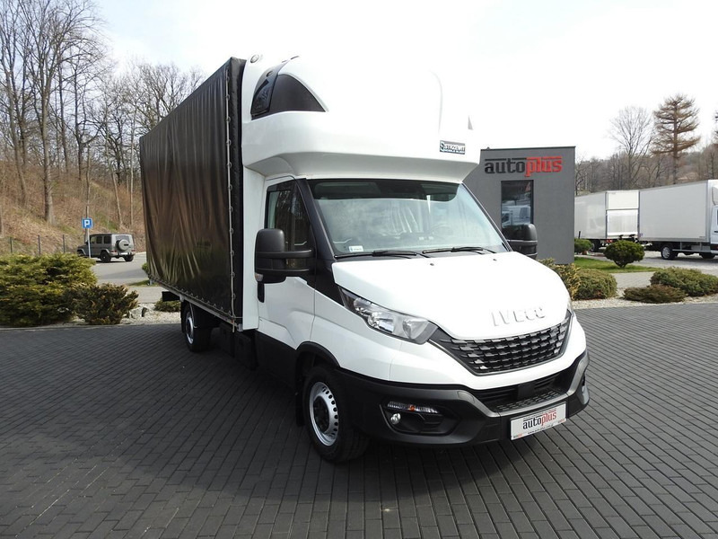 Iveco Daily 35S18 PLANDEKA 10 PALET WEBASTO TEMPOMAT KLIMATYZACJA 18 - Varebil med presenning: billede 1 Iveco Daily 35S18 PLANDEKA 10 PALET WEBASTO TEMPOMAT KLIMATYZACJA 18 - Varebil med presenning: billede 1