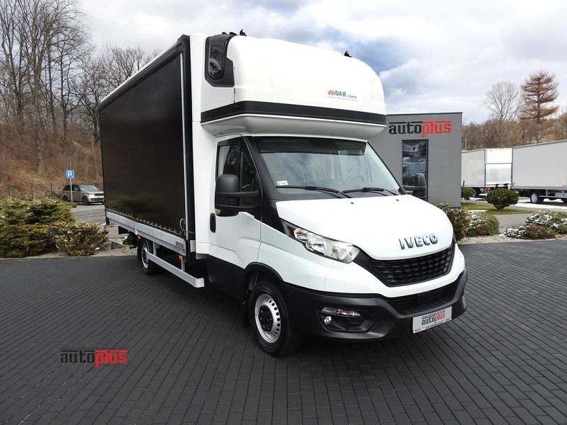 Iveco Daily 35S18 PLANDEKA 10 PALET WEBASTO TEMPOMAT KLIMATYZACJA 18 - Varebil med presenning: billede 1 Iveco Daily 35S18 PLANDEKA 10 PALET WEBASTO TEMPOMAT KLIMATYZACJA 18 - Varebil med presenning: billede 1