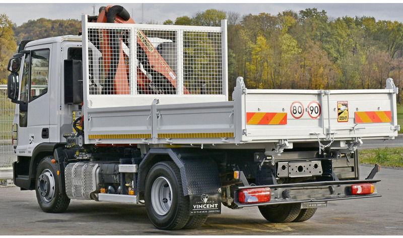 Tipvogn lastbil, Lastbil med kran Iveco EUROCARGO 100E19 * TOPZUSTAND: billede 7 Tipvogn lastbil, Lastbil med kran Iveco EUROCARGO 100E19 * TOPZUSTAND: billede 7