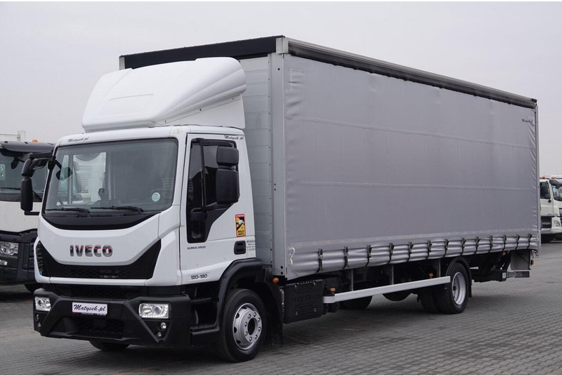 Iveco EUROCARGO / 12. 190 / FIRANKA - 8,5 m / SOLÓWKA / WINDA ZAŁADOWC - Lastbil med presenning: billede 2 Iveco EUROCARGO / 12. 190 / FIRANKA - 8,5 m / SOLÓWKA / WINDA ZAŁADOWC - Lastbil med presenning: billede 2