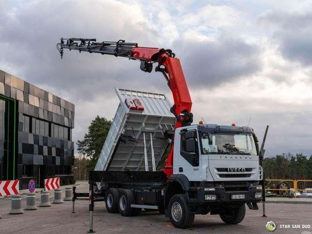 Iveco TRAKKER 360 6x6 PALFINGER PK 36002 Crane Kipper - Tipvogn lastbil, Lastbil med kran: billede 2 Iveco TRAKKER 360 6x6 PALFINGER PK 36002 Crane Kipper - Tipvogn lastbil, Lastbil med kran: billede 2
