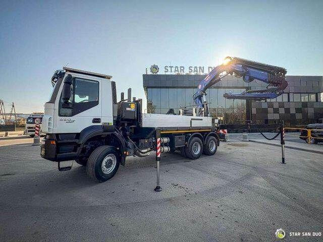 Iveco TRAKKER 450 6x6 PM41S FLY JIB Crane Kipper - Lastbil med lad, Lastbil med kran: billede 2 Iveco TRAKKER 450 6x6 PM41S FLY JIB Crane Kipper - Lastbil med lad, Lastbil med kran: billede 2