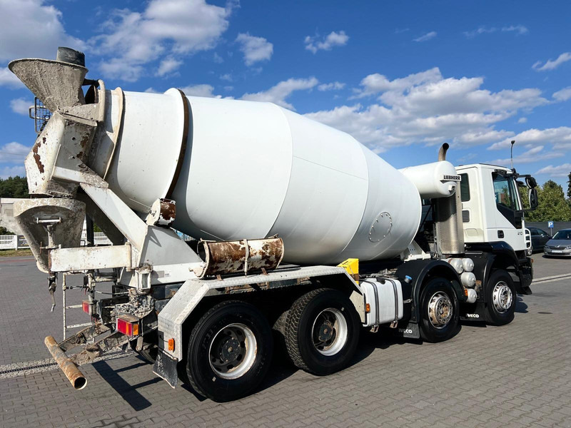 Iveco Trakker 410 CONCRETE MIXER LIEBHERR 904 9m³ - Betonbil: billede 4 Iveco Trakker 410 CONCRETE MIXER LIEBHERR 904 9m³ - Betonbil: billede 4