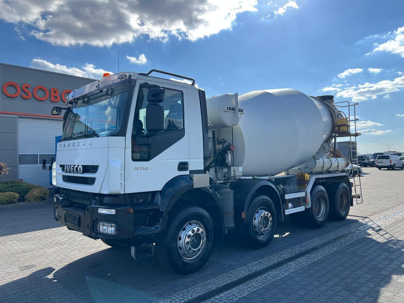 Iveco Trakker 410 CONCRETE MIXER LIEBHERR 904 9m³ - Betonbil: billede 1 Iveco Trakker 410 CONCRETE MIXER LIEBHERR 904 9m³ - Betonbil: billede 1