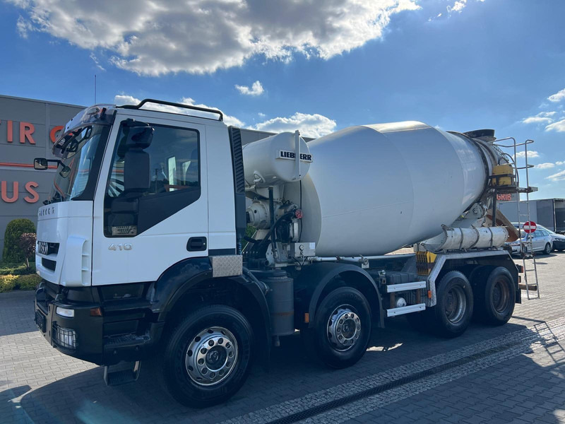 Iveco Trakker 410 CONCRETE MIXER LIEBHERR 904 9m³ - Betonbil: billede 2 Iveco Trakker 410 CONCRETE MIXER LIEBHERR 904 9m³ - Betonbil: billede 2