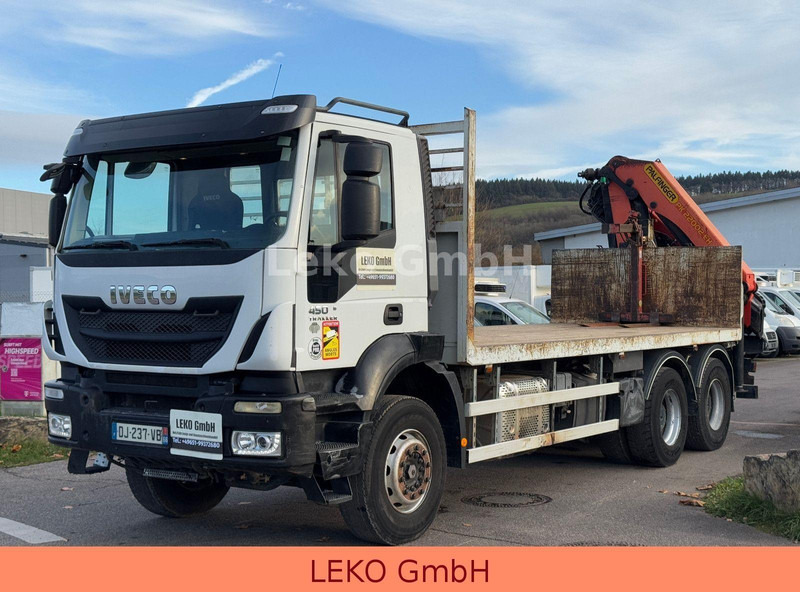 Iveco Trakker 450 Mit Kran( Palfinger PK 22002 .EH) - Lastbil med lad, Lastbil med kran: billede 4 Iveco Trakker 450 Mit Kran( Palfinger PK 22002 .EH) - Lastbil med lad, Lastbil med kran: billede 4