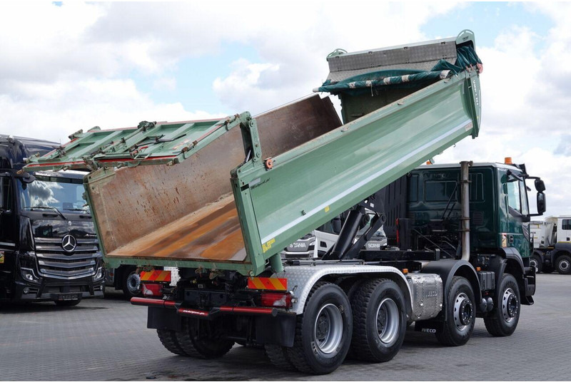 Iveco X-WAY 480 / 8X4 / WYWROTKA / HYDROBURTA / BORDMATIC / HYDROKLAPA - Tipvogn lastbil: billede 5 Iveco X-WAY 480 / 8X4 / WYWROTKA / HYDROBURTA / BORDMATIC / HYDROKLAPA - Tipvogn lastbil: billede 5
