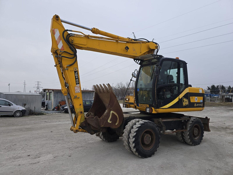 JCB JS 145W - Rubber wheel excavator - Hjulgravemaskine: billede 2 JCB JS 145W - Rubber wheel excavator - Hjulgravemaskine: billede 2