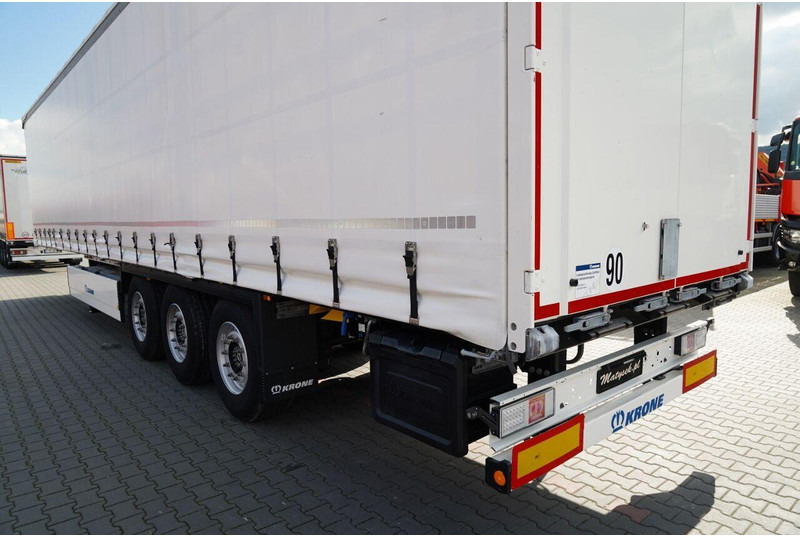 Gardintrailer Krone FIRANKA / KOSZ NA PALETY / 2 OSIE PODNOSZONE / 2024 ROK / SPROWA: billede 11
