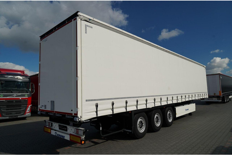 Gardintrailer Krone FIRANKA / KOSZ NA PALETY / 2 OSIE PODNOSZONE / 2024 ROK / SPROWA: billede 7