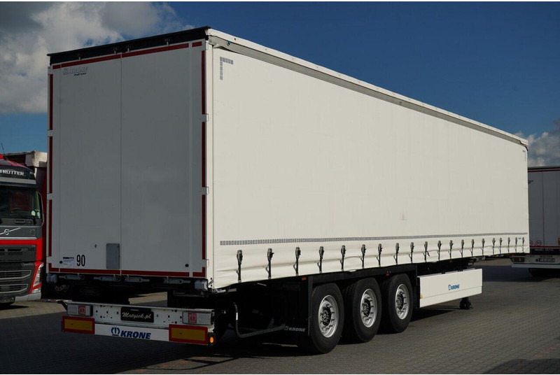 Gardintrailer Krone FIRANKA / KOSZ NA PALETY / 2 OSIE PODNOSZONE / 2024 ROK / SPROWA: billede 8