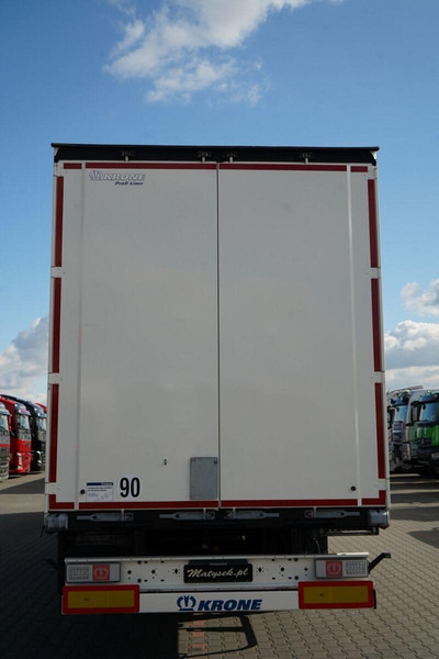 Gardintrailer Krone FIRANKA / KOSZ NA PALETY / 2 OSIE PODNOSZONE / 2024 ROK / SPROWA: billede 12