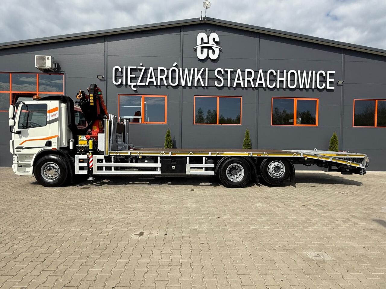DAF CF 75.310 - Lastbil, Lastbil med kran: billede 4 DAF CF 75.310 - Lastbil, Lastbil med kran: billede 4