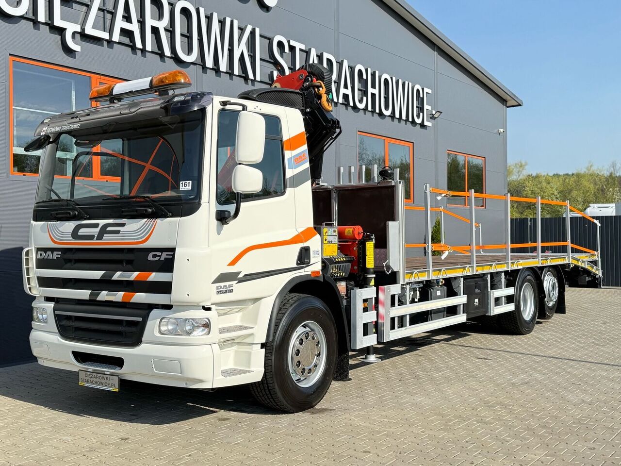 DAF CF 75.310 - Lastbil, Lastbil med kran: billede 1 DAF CF 75.310 - Lastbil, Lastbil med kran: billede 1