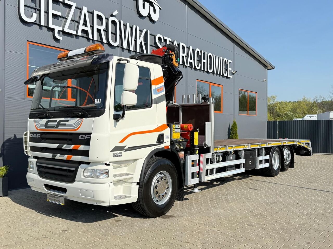 DAF CF 75.310 - Lastbil, Lastbil med kran: billede 3 DAF CF 75.310 - Lastbil, Lastbil med kran: billede 3