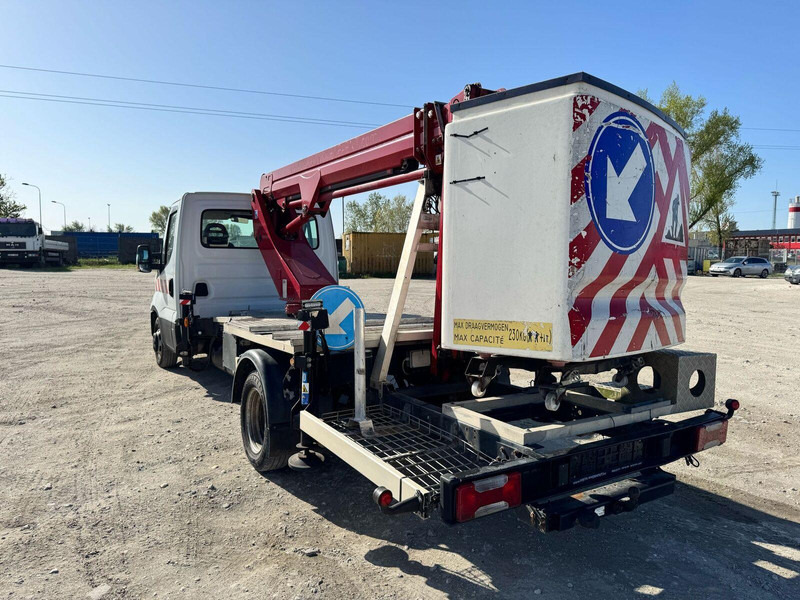 Lastbil, Lastbil med kran Iveco 35-140 S Ruthmann 145 TJ - Lifting Basket: billede 11