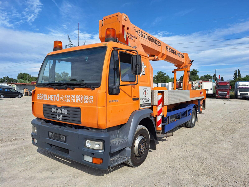 MAN 18.264 - Ruthmann Lifting Basket 34m - Lastbil, Lastbil med kran: billede 1 MAN 18.264 - Ruthmann Lifting Basket 34m - Lastbil, Lastbil med kran: billede 1