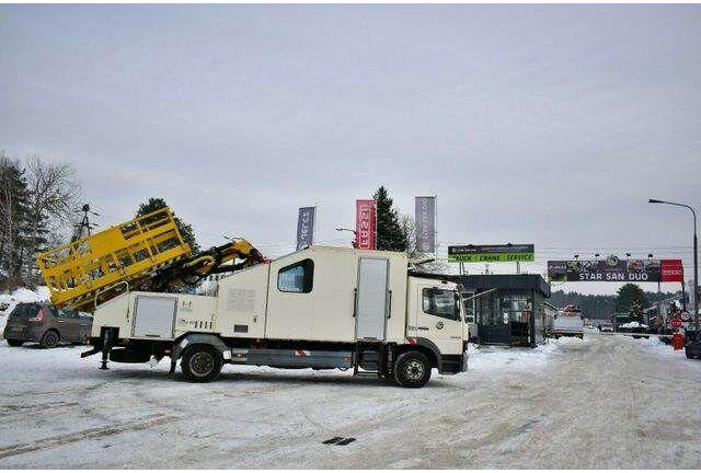 Mercedes-Benz ATEGO 1323 PK 8000T RAIL Platform - Lastbil, Lastbil med kran: billede 4 Mercedes-Benz ATEGO 1323 PK 8000T RAIL Platform - Lastbil, Lastbil med kran: billede 4