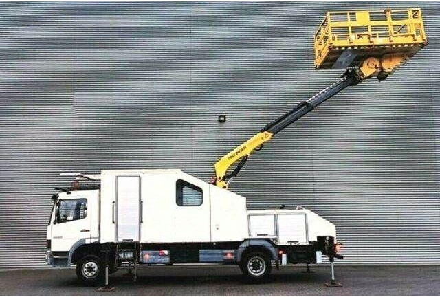 Mercedes-Benz ATEGO 1323 PK 8000T RAIL Platform - Lastbil, Lastbil med kran: billede 1 Mercedes-Benz ATEGO 1323 PK 8000T RAIL Platform - Lastbil, Lastbil med kran: billede 1