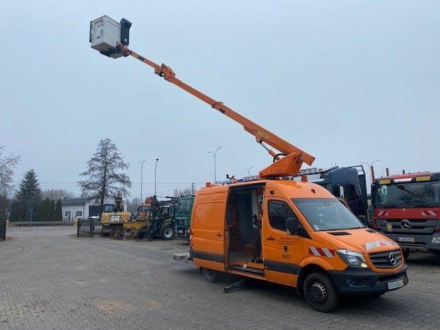 Mercedes-Benz Sprinter 516 CDI Hebebuehne Palfinger PD140V - Lastbil, Lastbil med kran: billede 1 Mercedes-Benz Sprinter 516 CDI Hebebuehne Palfinger PD140V - Lastbil, Lastbil med kran: billede 1