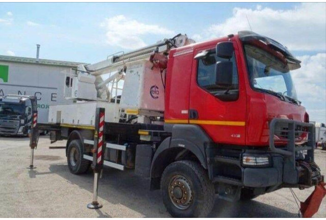 Renault KERAX 410.19 4x4 Emelőkosaras Cela 17m - Lastbil, Lastbil med kran: billede 3 Renault KERAX 410.19 4x4 Emelőkosaras Cela 17m - Lastbil, Lastbil med kran: billede 3