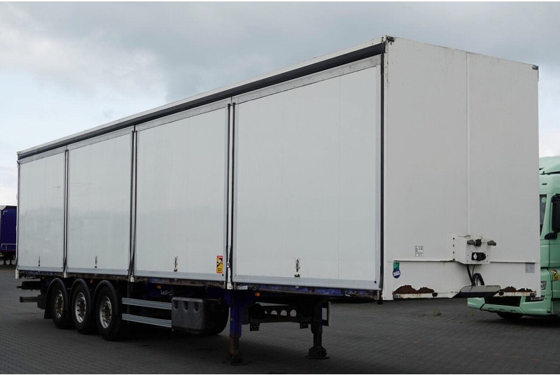 Lecitrailer KONTENER / KOFFER / OTWIERANE BOKI / MOCNA PODŁOGA SZYNA DESKA - Varevogn sættevogn: billede 1 Lecitrailer KONTENER / KOFFER / OTWIERANE BOKI / MOCNA PODŁOGA SZYNA DESKA - Varevogn sættevogn: billede 1