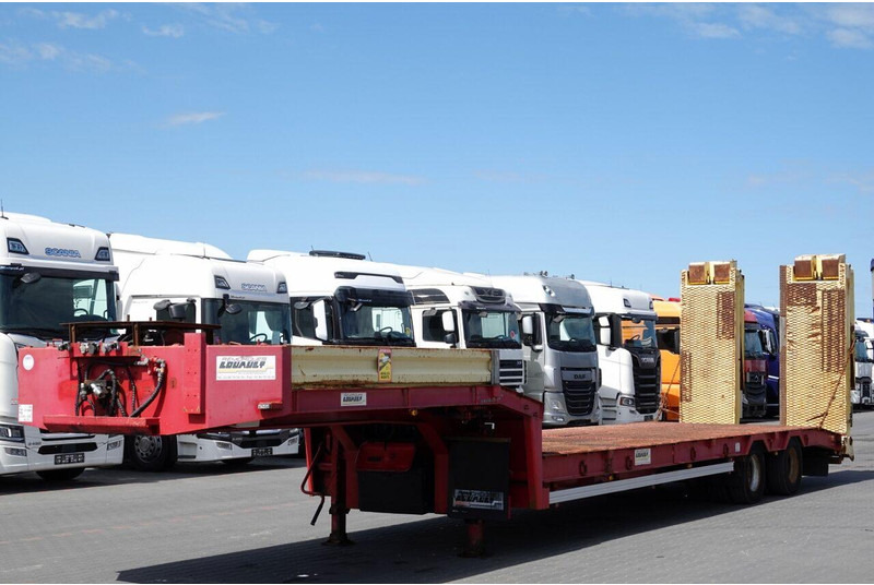 Louault LAWETA NISKOPODWOZIOWA / NAJAZDY HYDRAULICZNE / WCIĄGARKA / 2 OS - Nedbygget platform sættevogn: billede 4 Louault LAWETA NISKOPODWOZIOWA / NAJAZDY HYDRAULICZNE / WCIĄGARKA / 2 OS - Nedbygget platform sættevogn: billede 4