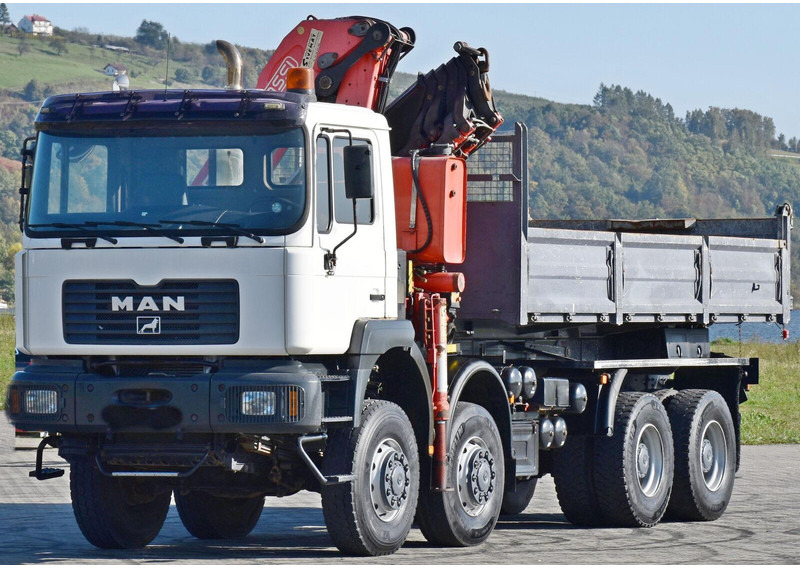 MAN 41.460 *FASSI F270AC.26 * 8x8 ! TOPZUSTAND - Tipvogn lastbil, Lastbil med kran: billede 3 MAN 41.460 *FASSI F270AC.26 * 8x8 ! TOPZUSTAND - Tipvogn lastbil, Lastbil med kran: billede 3