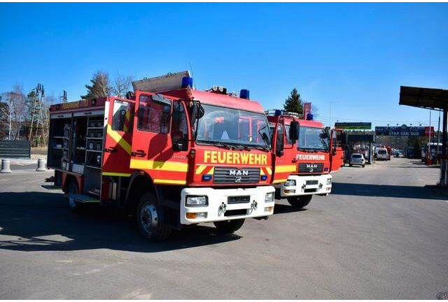MAN 4x4 Firetruck Feuerwehr DOKA Expedition Camper - Brandbil: billede 2 MAN 4x4 Firetruck Feuerwehr DOKA Expedition Camper - Brandbil: billede 2