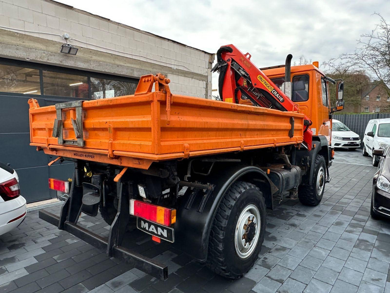 MAN LE 10.220 4X4 + Palfinger PK 6001 - Tipvogn lastbil, Lastbil med kran: billede 4 MAN LE 10.220 4X4 + Palfinger PK 6001 - Tipvogn lastbil, Lastbil med kran: billede 4
