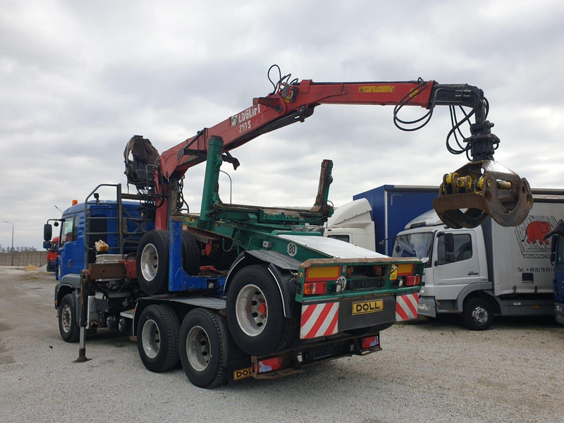 MAN TGA 26.480 6x4 LOGLIFT DOLL WOOD TRANSPORTER - Tømmerbil, Lastbil med kran: billede 3 MAN TGA 26.480 6x4 LOGLIFT DOLL WOOD TRANSPORTER - Tømmerbil, Lastbil med kran: billede 3