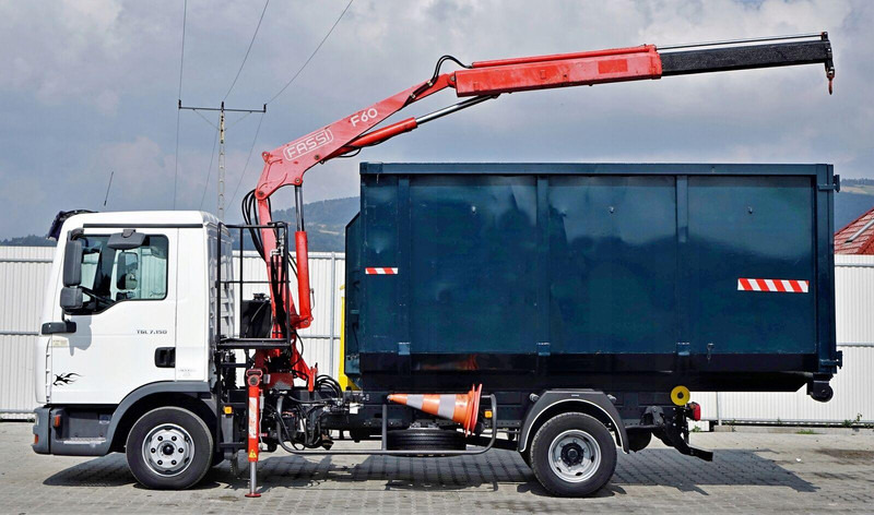 MAN TGL 7.150 + FASSI F60 * TOPZUSTAND - Tipvogn lastbil, Lastbil med kran: billede 5 MAN TGL 7.150 + FASSI F60 * TOPZUSTAND - Tipvogn lastbil, Lastbil med kran: billede 5