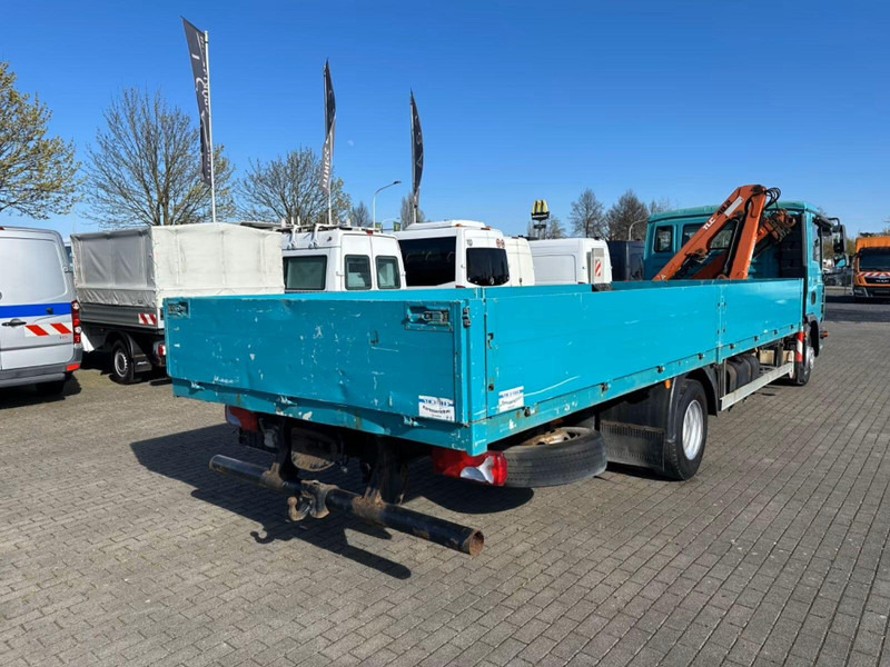 MAN TGL 8.210 - Flatbed truck + crane - Lastbil med lad, Lastbil med kran: billede 3 MAN TGL 8.210 - Flatbed truck + crane - Lastbil med lad, Lastbil med kran: billede 3
